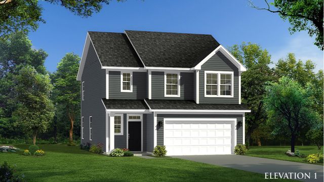 Bordeaux Plan in Peace River Village Single Family, Raleigh, NC 27604