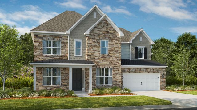 Essex II Plan in Stafford at Langtree, Mooresville, NC 28115