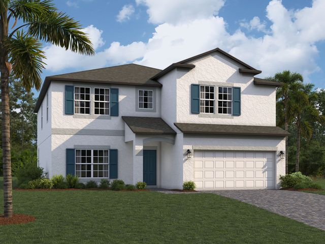 Coronado II Plan in Anderson Snow Estates, Spring Hill, FL 34609