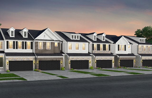 Cascade with Basement Plan in The Townes at Inglewood West, Ann Arbor, MI 48108