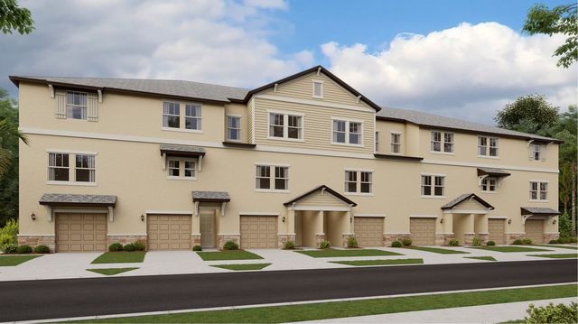 Mariner Plan in Palm River Townhomes, Tampa, FL 33619