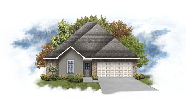 Brookdale IV A Plan in Iron Rock, Cantonment, FL 32533