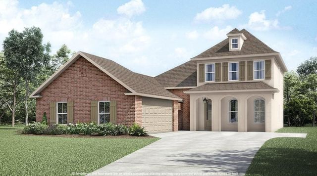 LaCroix Plan in St. John Place, Thibodaux, LA 70301