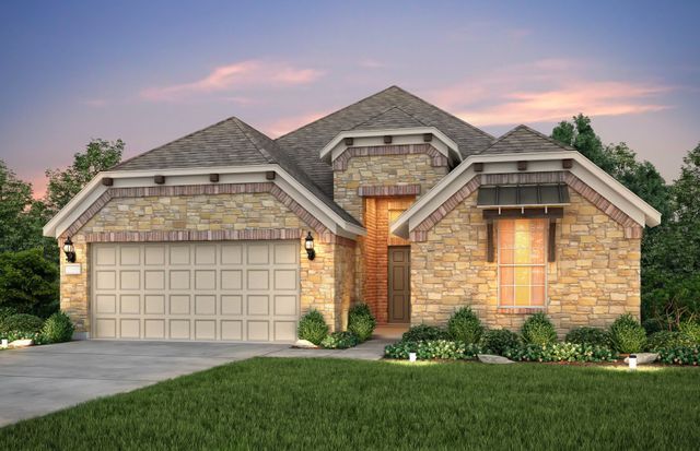 McKinney Plan in The Overlook at Creekside, New Braunfels, TX 78130