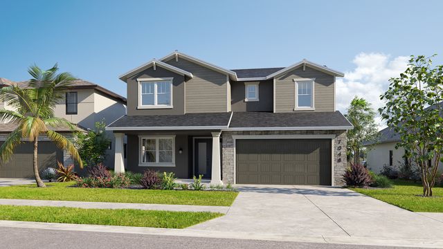Plan 407 in Isles at Bayview, Parrish, FL 34219