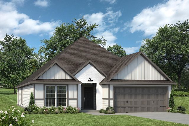 The 2082 Plan in The Village at Elm Creek, Troy, TX 76579