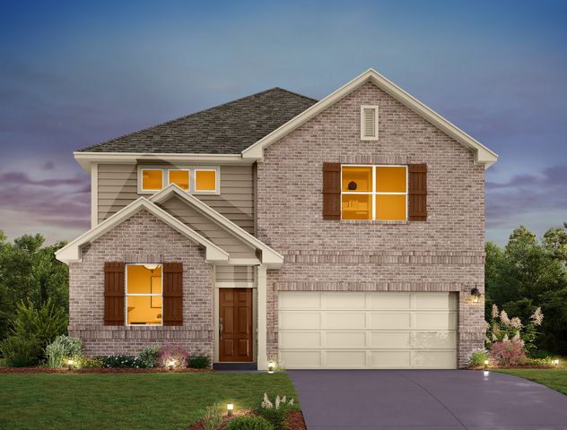 Colton Plan in Berry Creek Highlands, Georgetown, TX 78628