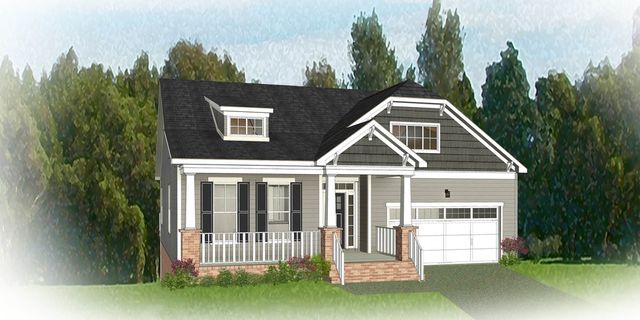Hartford Terrace Plan in Readers Branch Single Family Homes, Manakin Sabot, VA 23103