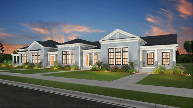 Craftsman Unit 1 Plan in Clift Farm : Homeplace Townhomes, Madison, AL 35757