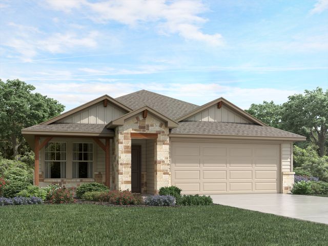 The Braman (810) Plan in Riverbend at Double Eagle - Reserve Collection, Cedar Creek, TX 78612