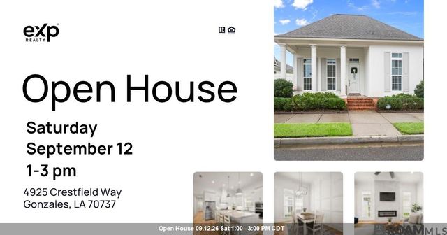 4925 Crestfield Way, Gonzales, LA 70737