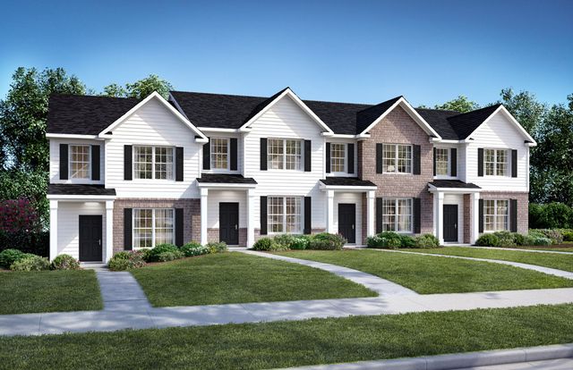 Oak Plan in Villas at Pleasant Wood Townhomes, Decatur, GA 30034