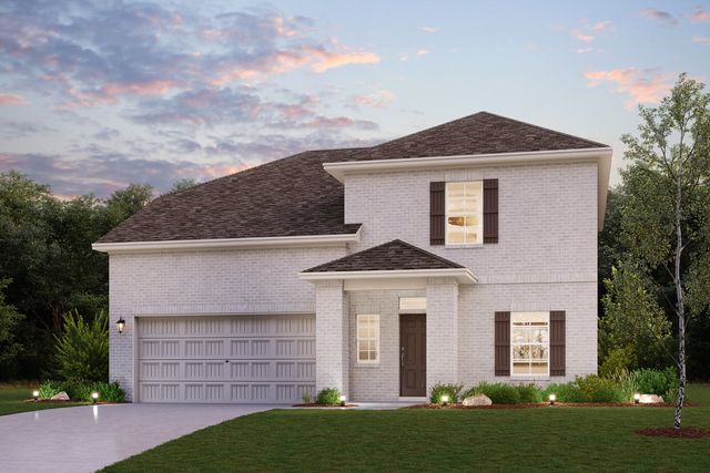 Abigail Plan in Overland Grove, Forney, TX 75126