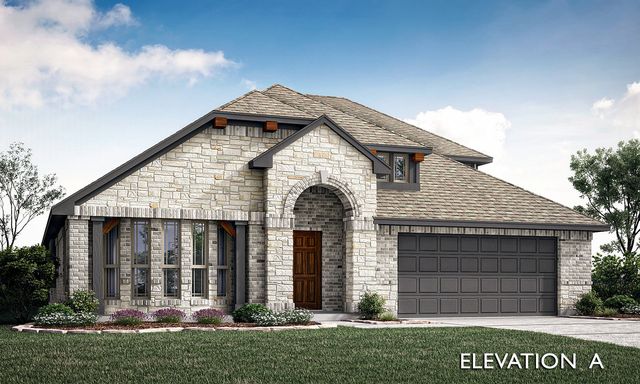 Hawthorne II Plan in Willow Wood, McKinney, TX 75071