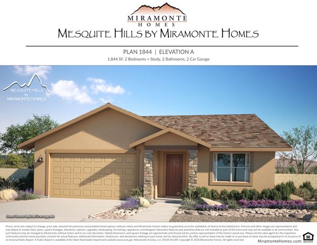 Mesquite Hills 1844 Plan in Miramonte at Mesquite Hills, Cottonwood, AZ 86326
