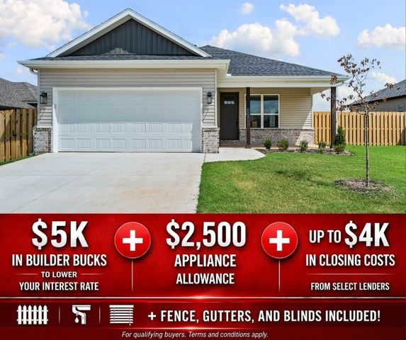 1808 Bugg St, Pea Ridge, AR 72751