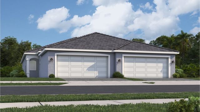Orchid Plan in Palm Lake at Coco Bay : Villas, Englewood, FL 34224