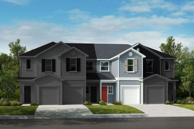 Plan 1155 in Olive Grove Townhomes, Durham, NC 27703