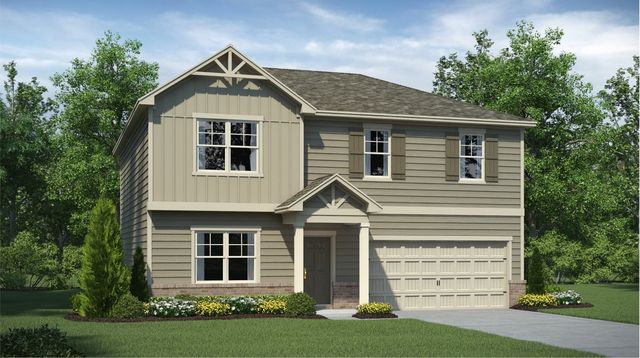 Providence with Basement Plan in Creekside at Farmers Crossing, Ball Ground, GA 30107