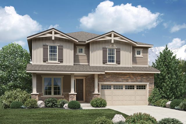 Townsend Plan in North Hill - The Overlook Collection, Thornton, CO 80602