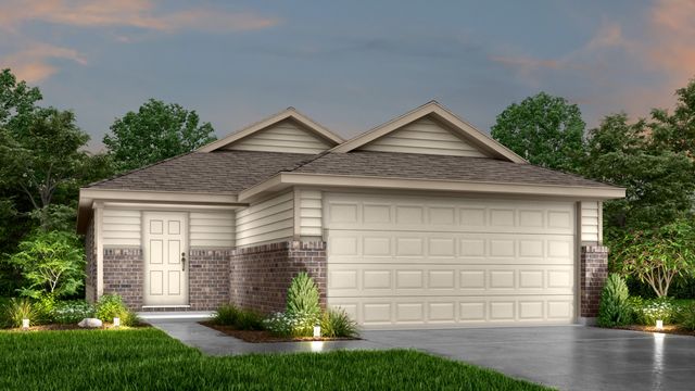 The Charlotte Plan in Meadows of Martindale, Seguin, TX 78155