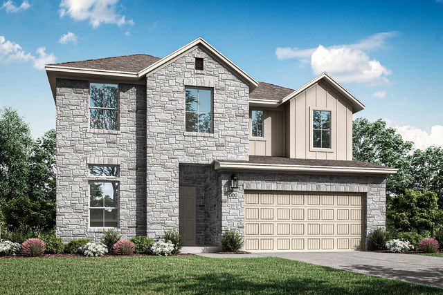 Sheldon Plan in Park Collection at Heritage, Dripping Springs, TX 78620