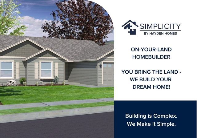 The Pacific - Build On Your Land - Central Oregon Plan in Simplicity Design Center - Build on Your Land, Redmond, OR 97756