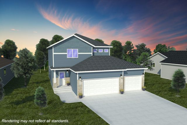 2086 CLASSIC 3 STALL Plan in Madelyn Meadows, Fargo, ND 58104