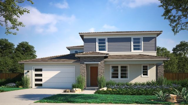 Residence 5 Plan in Magnolia Station at Cresleigh Ranch, Rancho Cordova, CA 95742