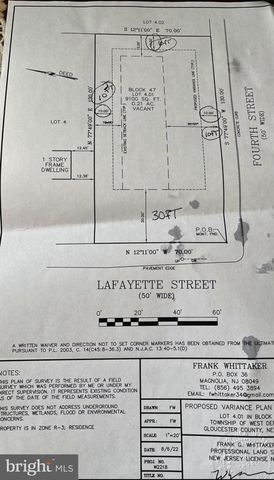 1561 Lafayette St, West Deptford, NJ 08086