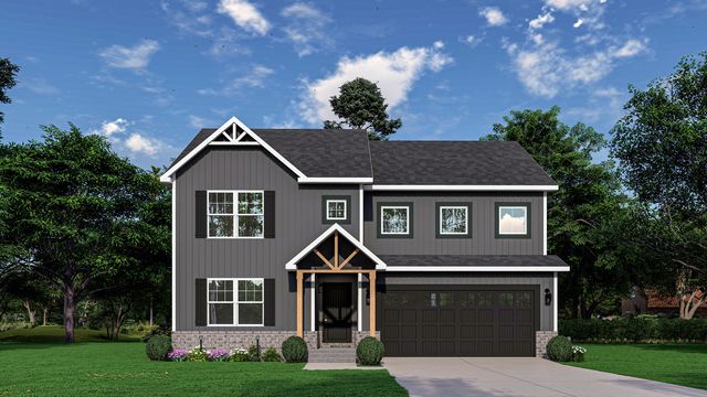 New Haven Plan in The District at Jackson Run, Whitestown, IN 46075