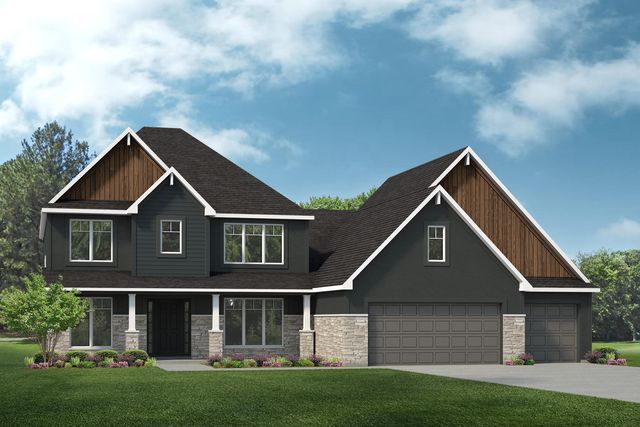 The Harbor - Walkout Foundation Plan in The Gates, Columbia, MO 65203