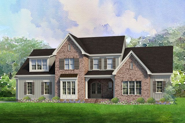 Oakmont Plan in The Overlook, Raleigh, NC 27613