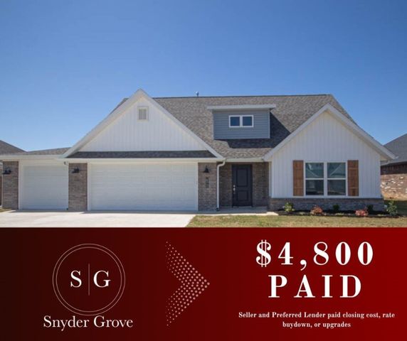 672 Hayden James St, Prairie Grove, AR 72753