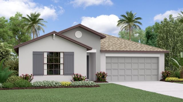 Hartford Plan in New Homes in Cape Coral : Americana Series, Coral, FL 33909