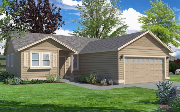 The Clearwater Plan in Cherry Acres, Grandview, WA 98930