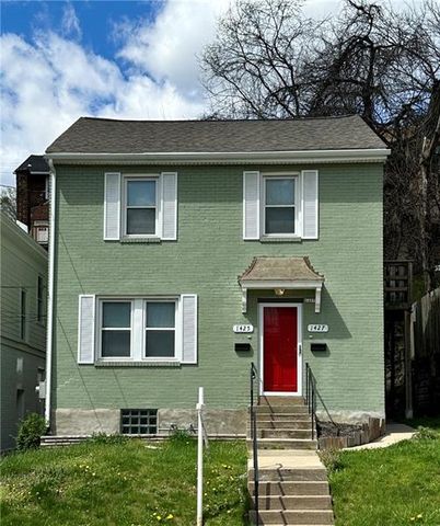 1425-1427 Franklin Ave, Pittsburgh, PA 15221
