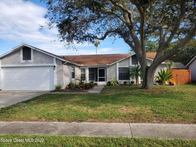 816 Pine Shadows Ave, Rockledge, FL 32955