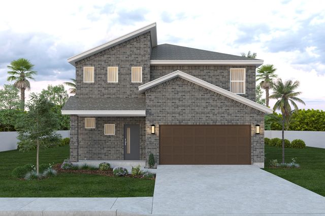 Magnolia Plan in Tanglewood at Bentsen Palm, Mission, TX 78572