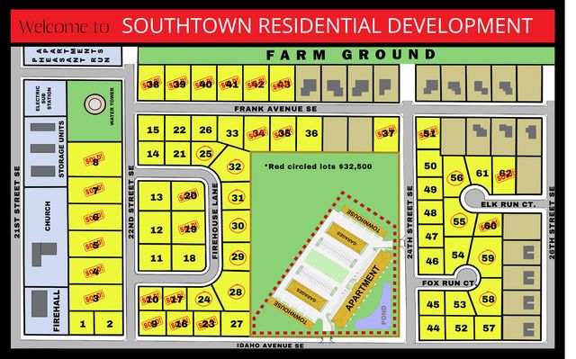 Southtown 2nd Addition Lots, Huron, SD 57350