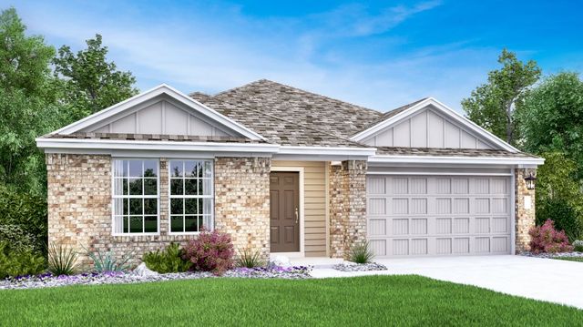 Marquette Plan in Lively Ranch : Highlands Collection - 3 Car Garage, Georgetown, TX 78628