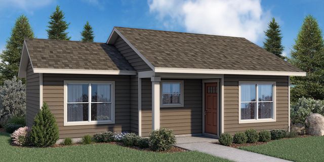 The Sitka - Build On Your Land Plan in Southern Oregon- Build On Your Own Land - Design Center, Central Point, OR 97502