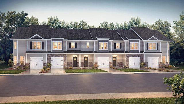 LANSING Plan in The Grove at Glennview, Kernersville, NC 27284