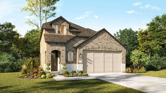 Plan Ellington in Davis Ranch: 45ft. lots, San Antonio, TX 78254