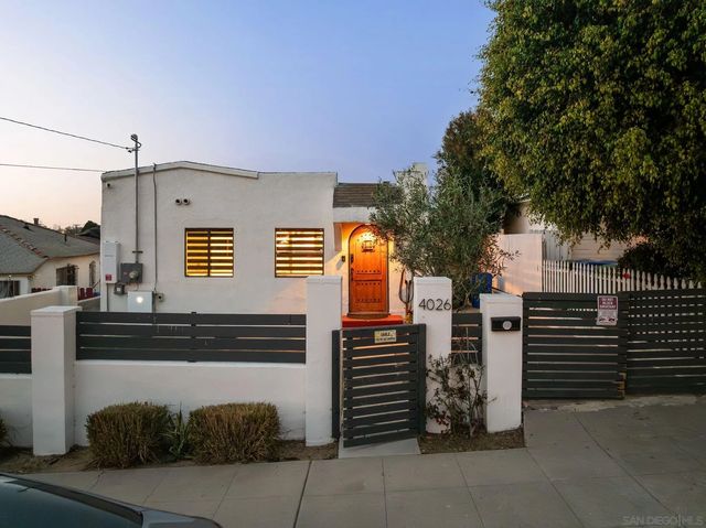 4026 Marine View Ave, San Diego, CA 92113