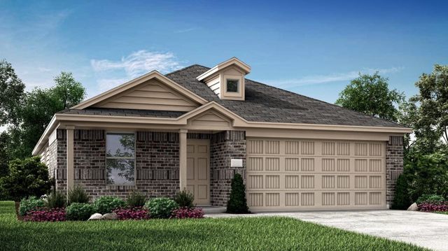 Whitton II Plan in Rancho Canyon : Watermill Collection, Fort Worth, TX 76052