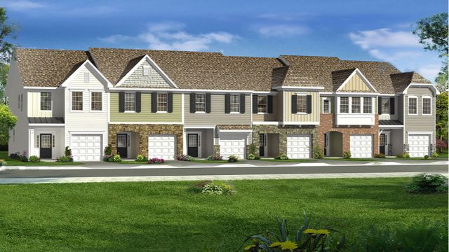 Litchfield Plan in Spring Village Townhomes, Angier, NC 27501
