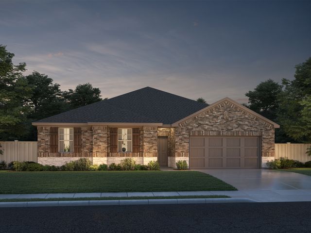 The Plymouth (C525) Plan in Big Sky Ranch - Executive Collection, Dripping Springs, TX 78620