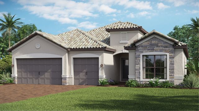 The Summerville II Plan in Timber Creek : Manor Homes, Fort Myers, FL 33913
