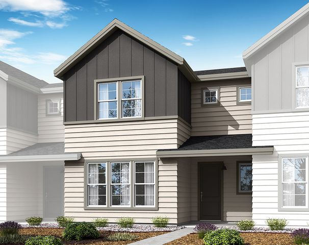 Plan A in Westside Crossing Townhomes, Berthoud, CO 80513